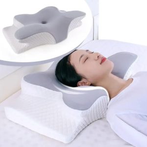 Almohada Cervical Ergonómica de Memory Foam con Soporte Anatómico 360°