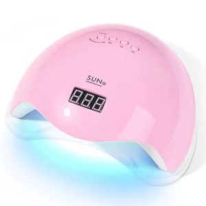 Lámpara UV LED Profesional SUN para Uñas Gel y Semipermanentes | Secado Rápido con Pantalla Digital