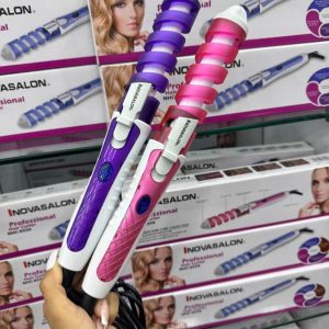 Rizadora Profesional Espiral NOVASALON para Ondas y Rizos Perfectos