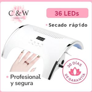 Extractor de Polvo para Uñas Profesional 84W con Doble Ventilador | Aspirador para Manicura y Nail Art