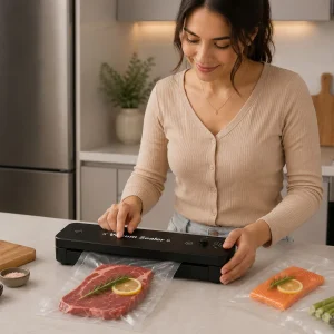 Selladora al Vacío Premium para Conservación de Alimentos