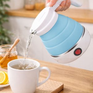 Tetera Eléctrica Plegable Portátil de Viaje