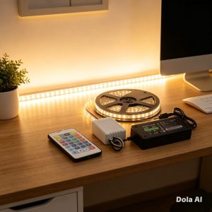 Tira LED RGB 5 Metros con Control Remoto | Iluminación Decorativa Multicolor para Hogar y Gaming