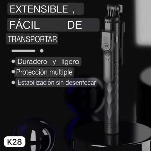 Trípode Profesional X49 de 1.75 Metros con Control Bluetooth | Soporte para Fotos, Videos y Streaming