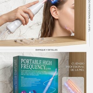 Peine de Alta Frecuencia Capilar Profesional LZ-006A para Cuidado del Cuero Cabelludo