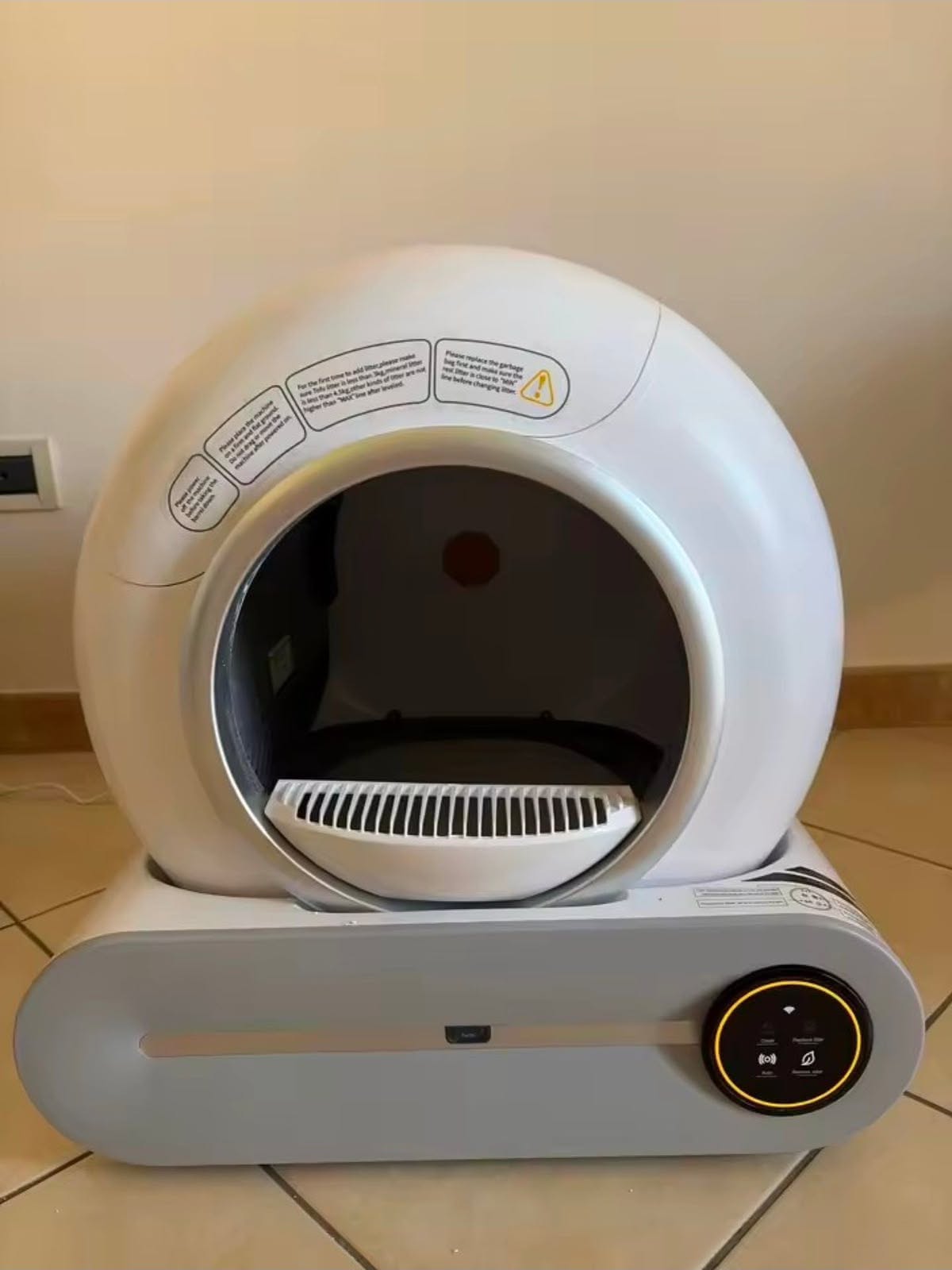 Arenero Automático Inteligente para Gatos con App y Compartimento Hermético Anti-Olores - Imagen 2