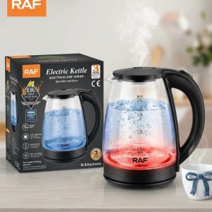 Hervidora de Agua de Vidrio RAF 2 Litros